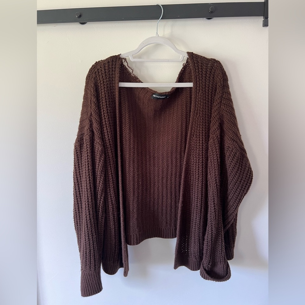 Pretty Little Thing Chunky Knit Slouchy Cardigan